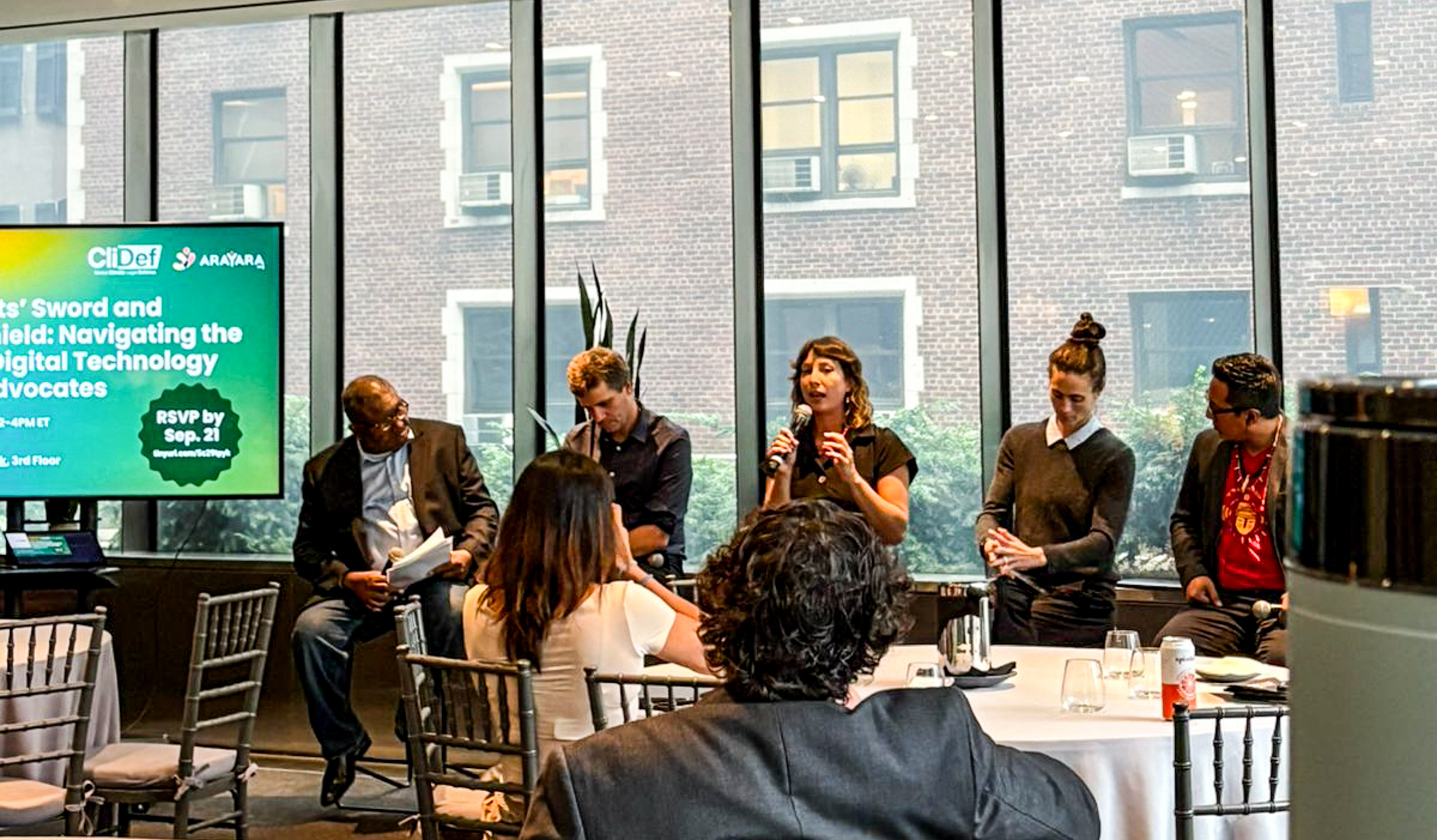 CLIMATE WEEK NYC DEBATE SOBRE OS DOIS LADOS DA TECNOLOGIA PARA DEFENSORES CLIMÁTICOS